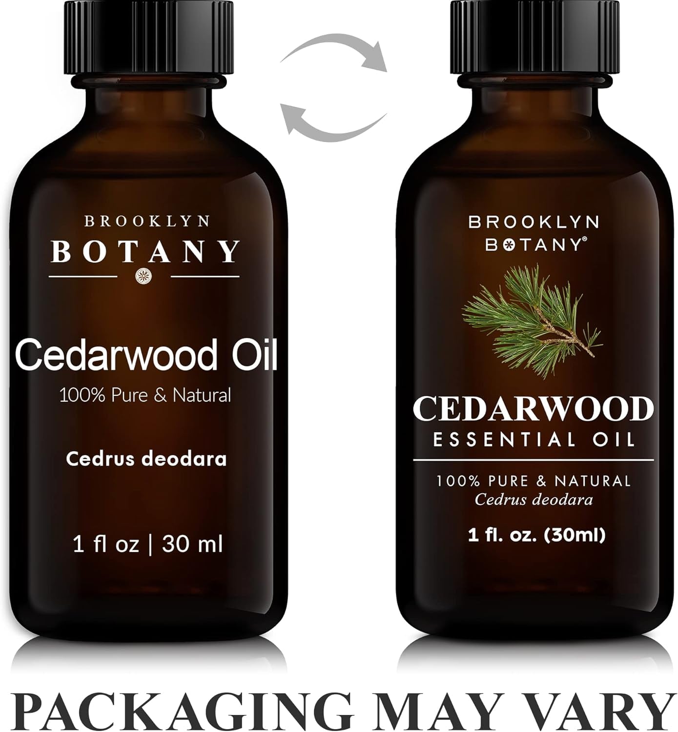 Cedarwood Essential Oil – 100% Pure and Natural – Premium Grade Oil with Dropper - for Aromatherapy and Diffuser - 1 Fl Oz