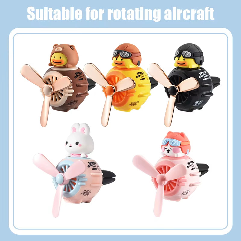 [Just Refills,Exclude Any Pilot/Plane] Bear Car Air Fresheners Replacement Tablets Fragrance Pods Aroma Supplement Perfume Pads