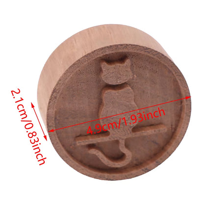 1PC Creative Wooden Essential Oil Diffuser Base Indoor Fragrant Walnut Ornament Home Fragrance Decoration Aromatherapy Ornaments