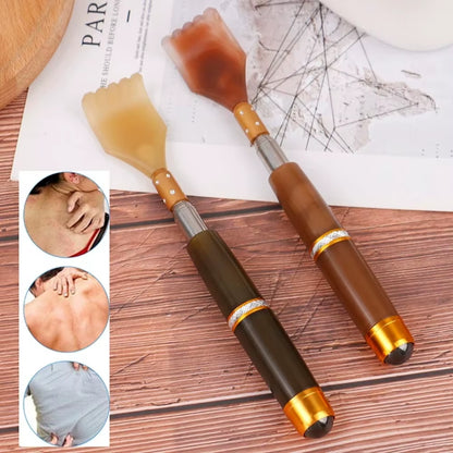 1Pc Telescopic Back Scratcher Scratching Backscratcher Massager Kit Back Scraper Extendable Telescoping Relaxing Back Massager