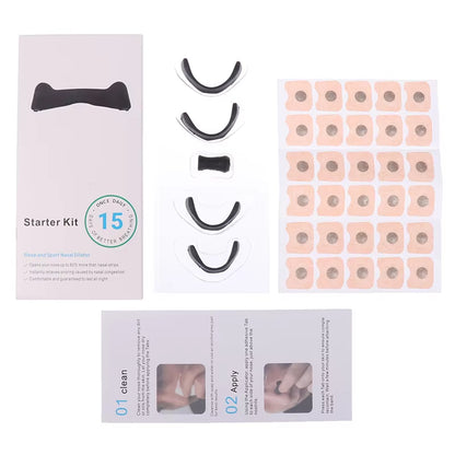 Nasal Breathing Dilators Magnetic Nasal Strips Increase Air Intake Improve Sleep Quality Reduce Snoring