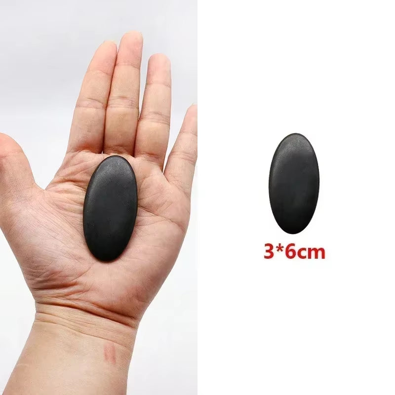 1PC Natural Hot Stone Massage SPA Rocks Basalt Stone Relieve Stress Back Pain Therapy Stone Health Care Massage Tools Health