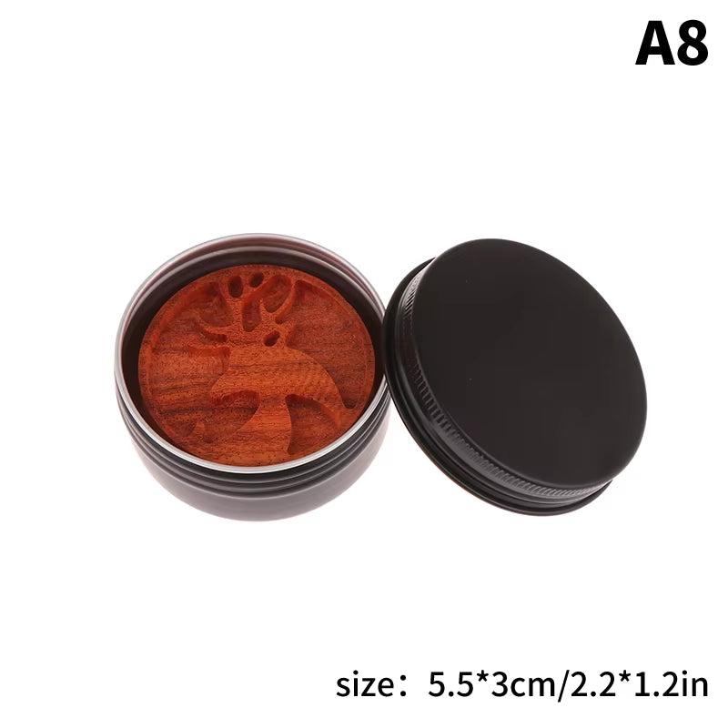 1PC Creative Wooden Essential Oil Diffuser Base Indoor Fragrant Walnut Ornament Home Fragrance Decoration Aromatherapy Ornaments