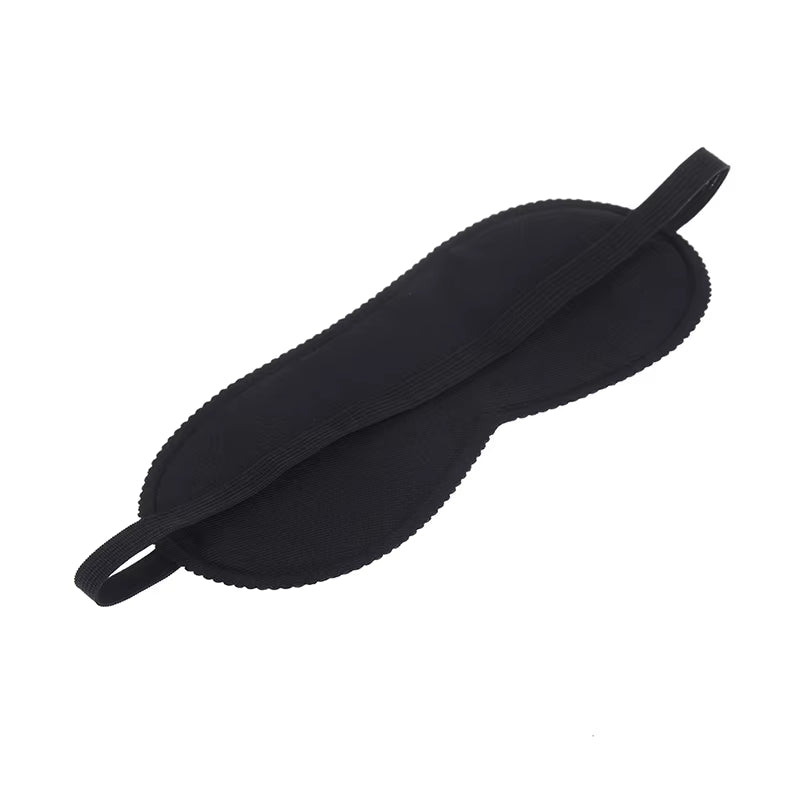 1Pc Sleeping Eye Mask Black Mask Travel Sleep Tools Bandage on Eyes Black Eye Shade Sleep Mask